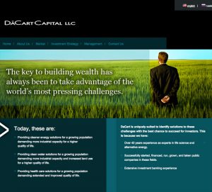 Website for DaCart Capital LLC