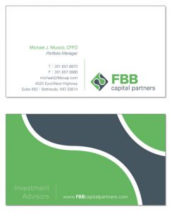 Business Card for FBB Capital Partners