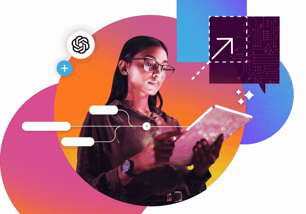 Hero graphic for the brand to showcase the Conversation Converter.